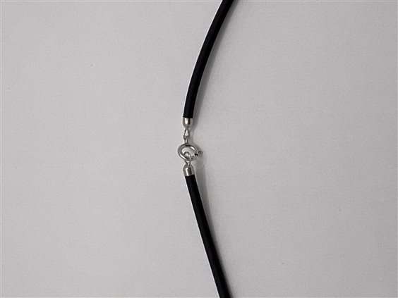 Collana Domar Caucciù oro 18k in Oro COOR-211-280 - COOR-211-280